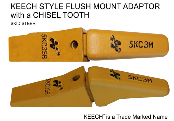 Keech Style Single Strap Tooth